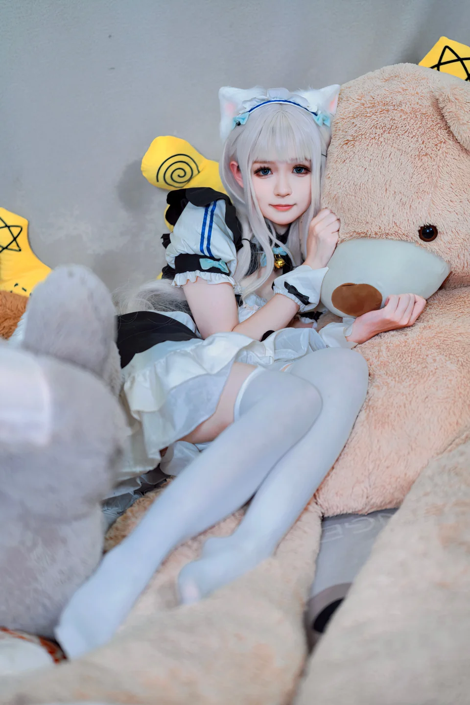 「茶教授」猫耳女仆 [18P] icoser.la (004).webp